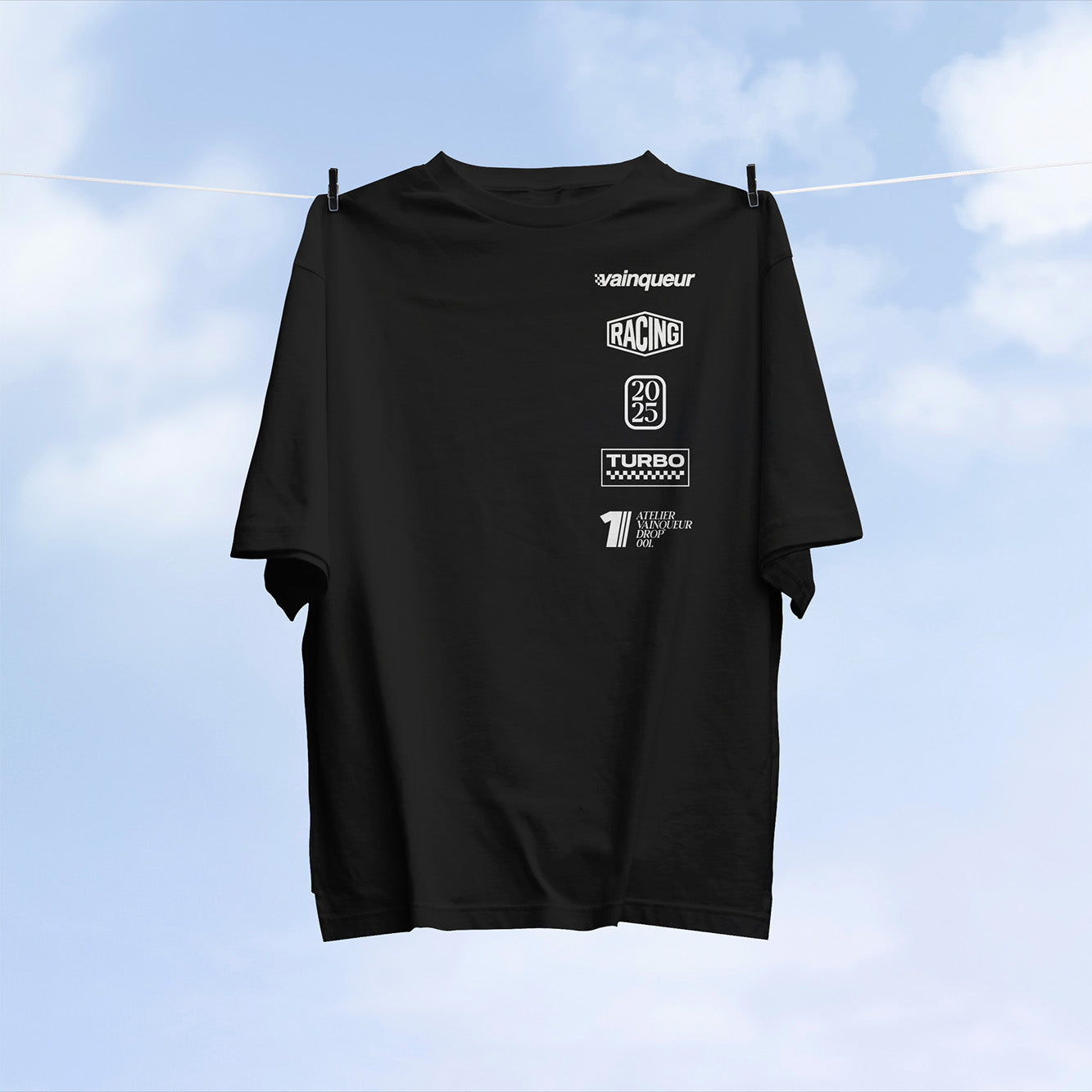 T-shirt Vainqueur Racing – Edition Limitée