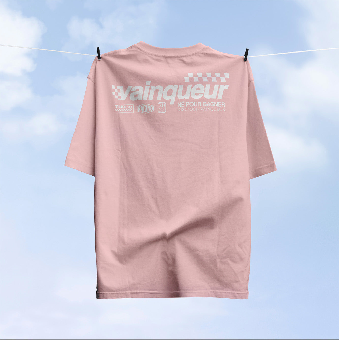 T-shirt Vainqueur Racing – Edition Limitée