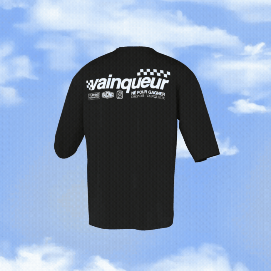 T-shirt Vainqueur Racing – Edition Limitée