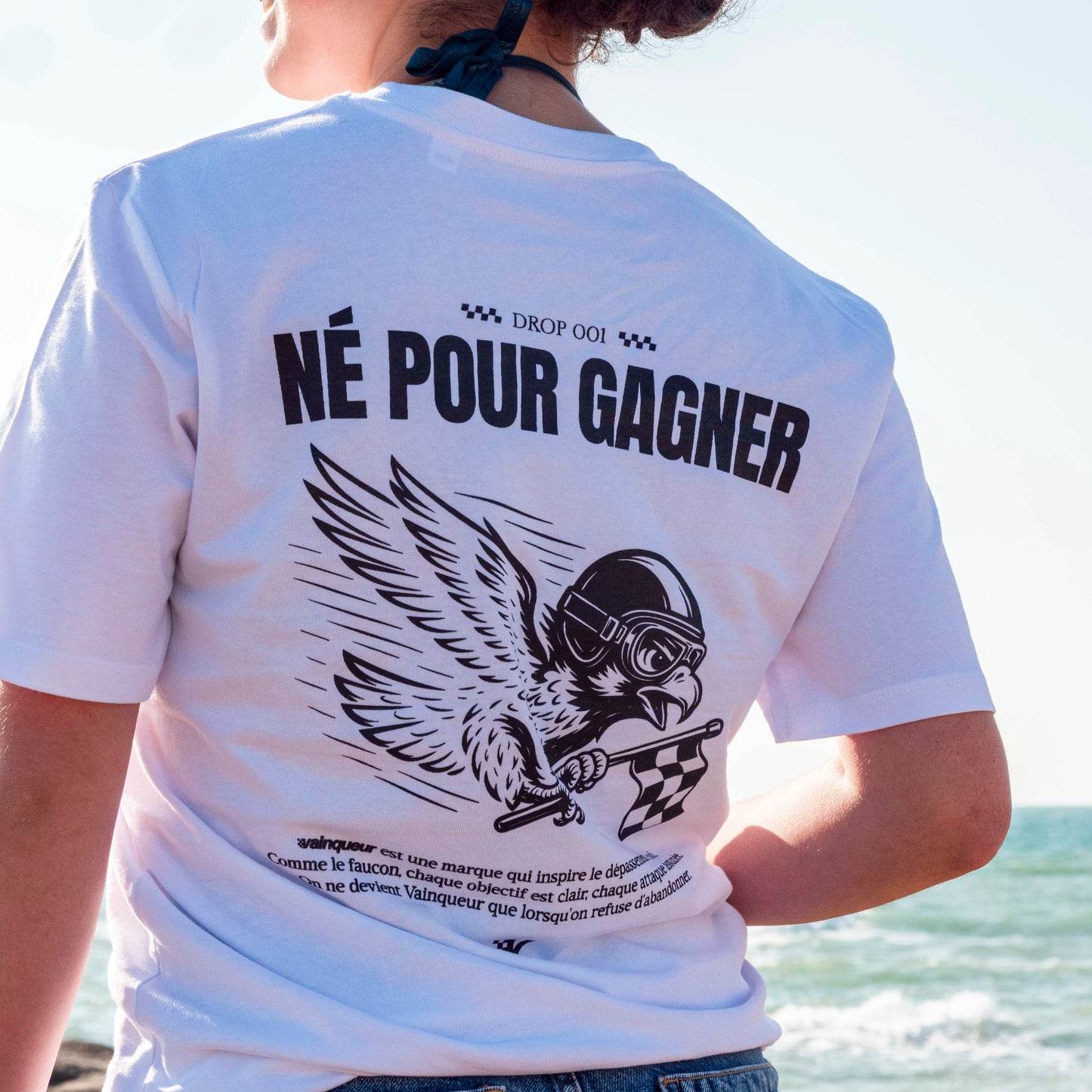 T-shirt Né Pour Gagner – Édition Limitée